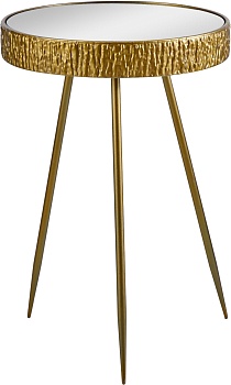 Столик интерьерный с зеркальной столешницей Занзибар Glasar 57-317