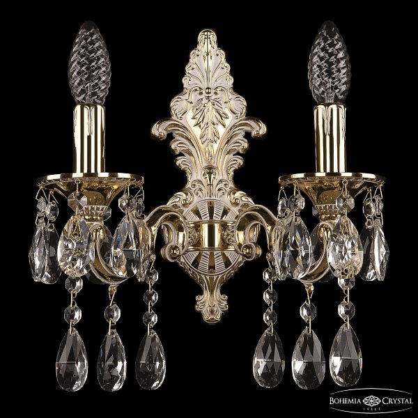 Бра бронзовые 7301B13/2/125 A GW Bohemia Ivele Crystal