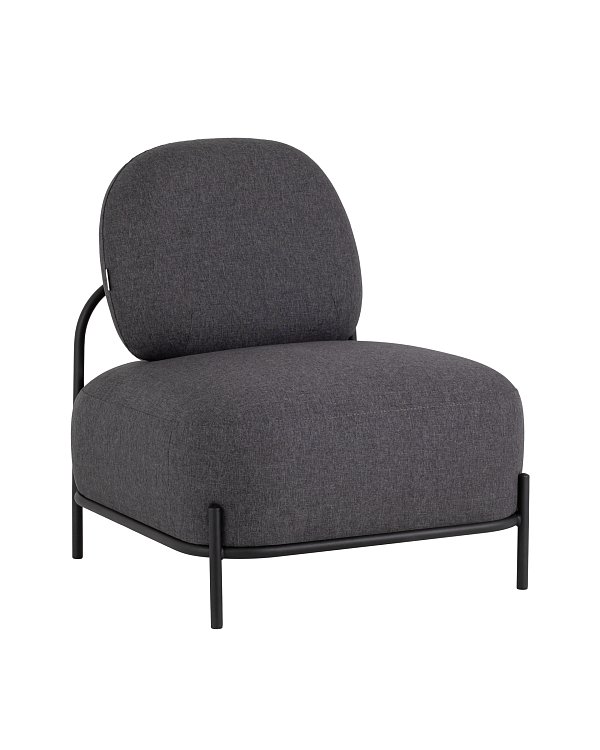 Кресло Стоун рогожка тёмно-серый Stool Group