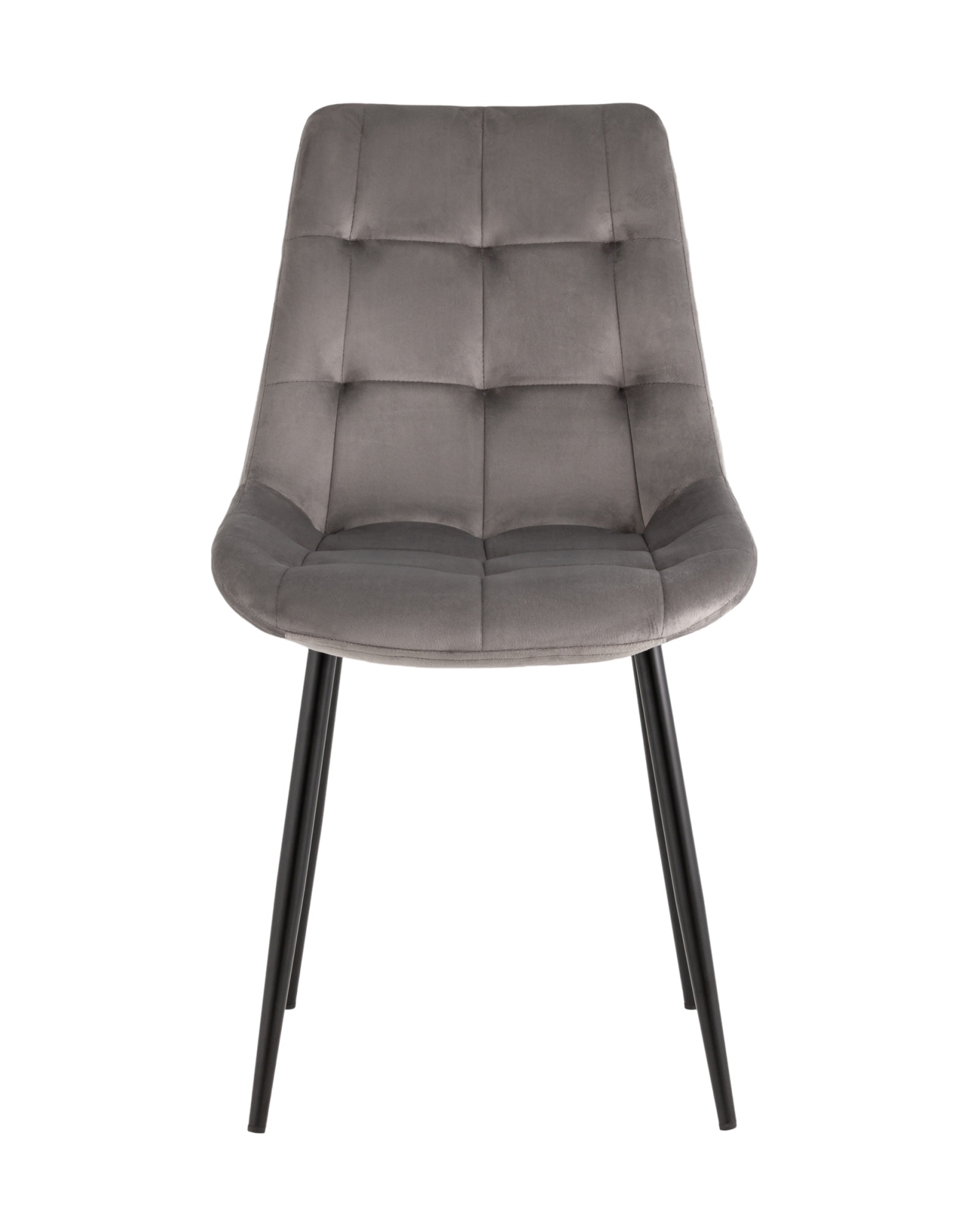 Стул Флекс New велюр светло-серый Stool Group