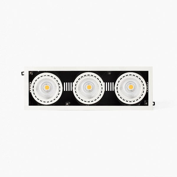 Встраиваемый светильник MINI COLIN-3 белый LED 54-75W 4000K 56° Faro
