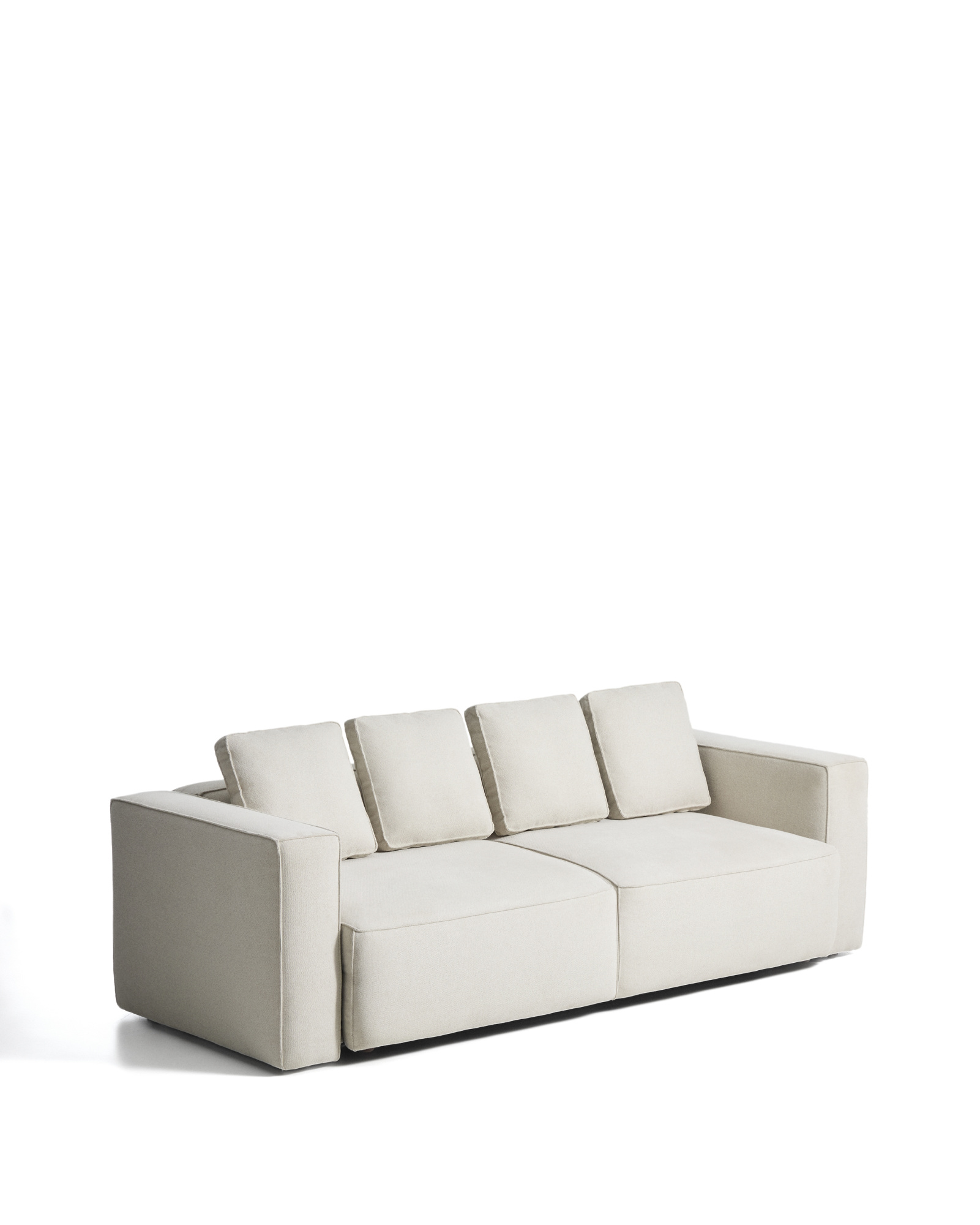 3-местный диван-кровать Marela бежевый шенилл 236 см La Forma 447761