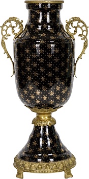 Ваза с ручками Glasar J722EC/1/HBK1041