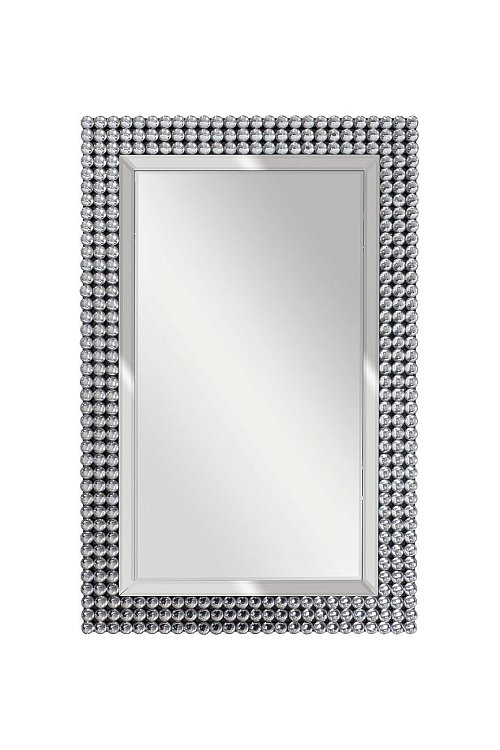 Зеркало прямоугольное с кристаллами-кабошонами Garda Decor 50SX-19003/1