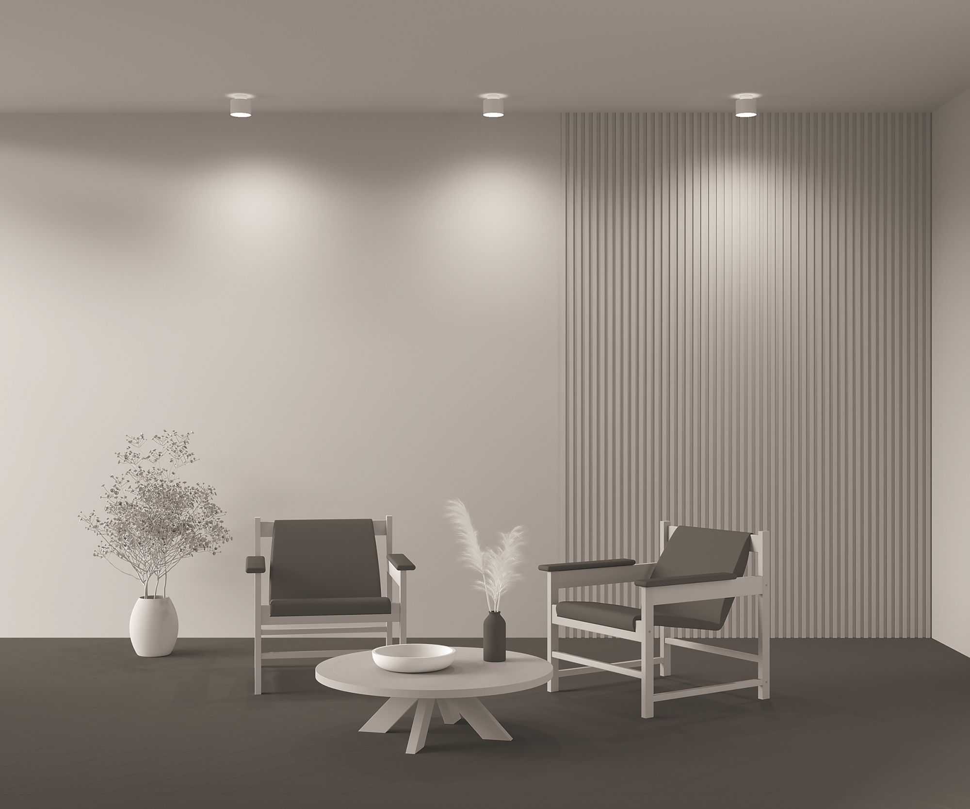 Потолочный светильник Technical C009CW-L12W4K