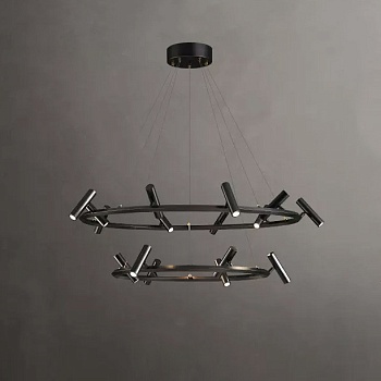 Кольцевые люстры и светильники LEEDS RING L16 by ImperiumLoft