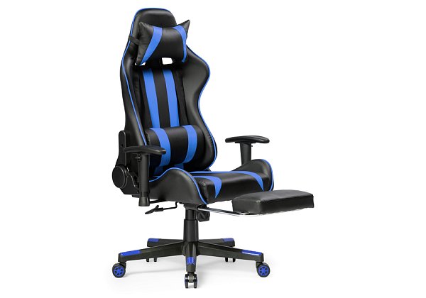 Стул Woodville Corvet black / blue 15465