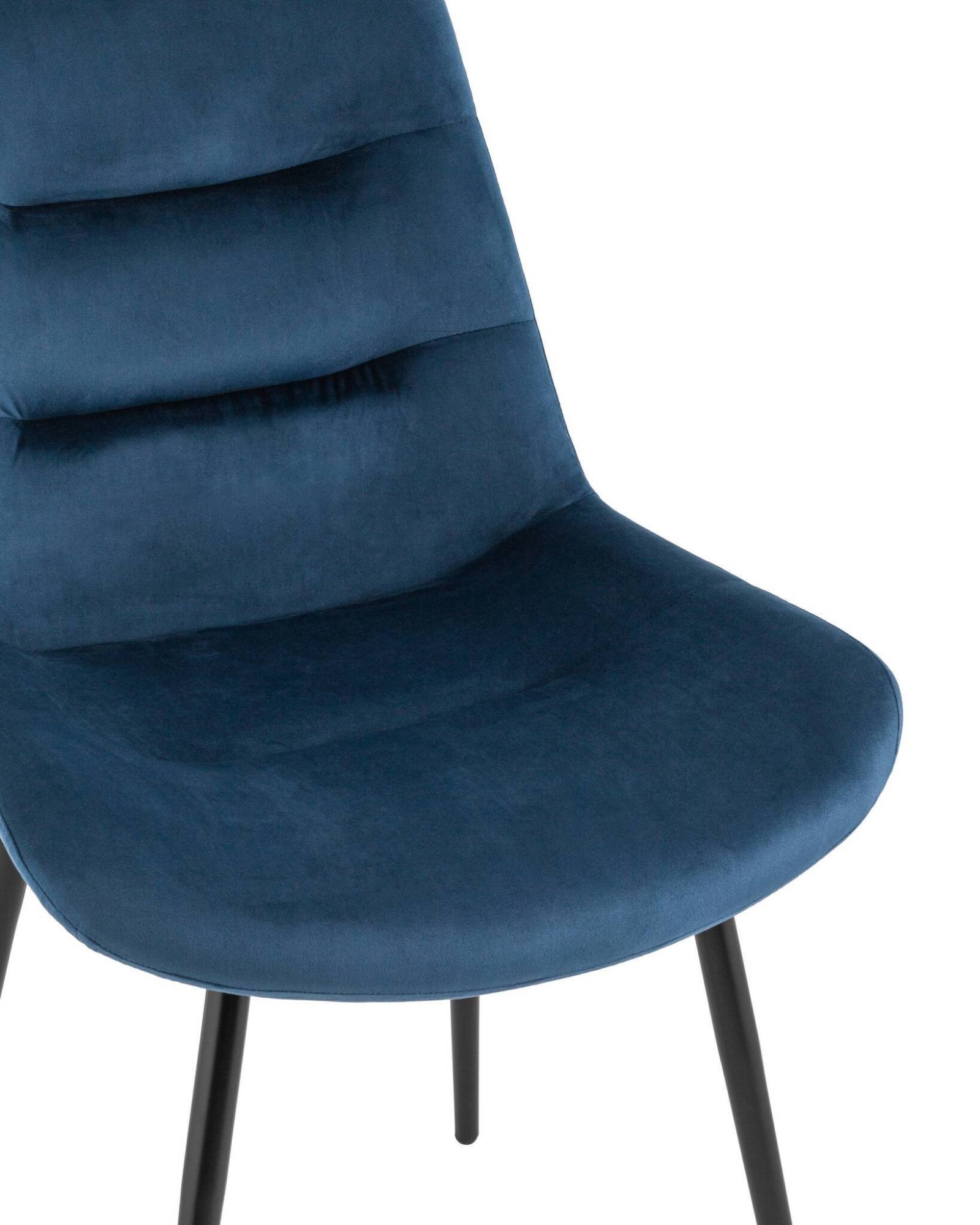 Стул Остин велюр пыльно-синий Stool Group
