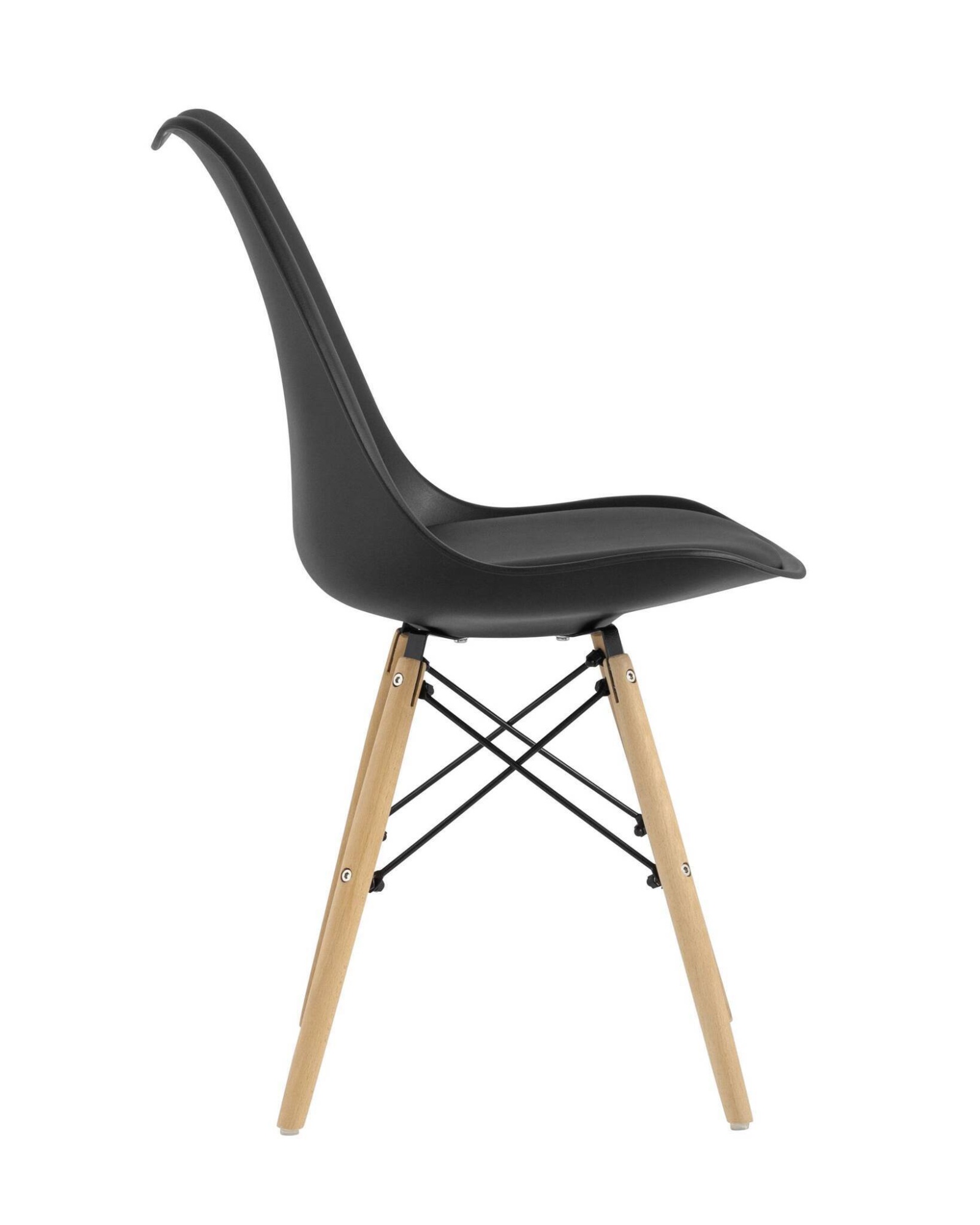 Стул Eames Soft черный Stool Group