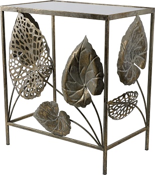 Столик интерьерный с зеркальной столешницей Glasar 57-035