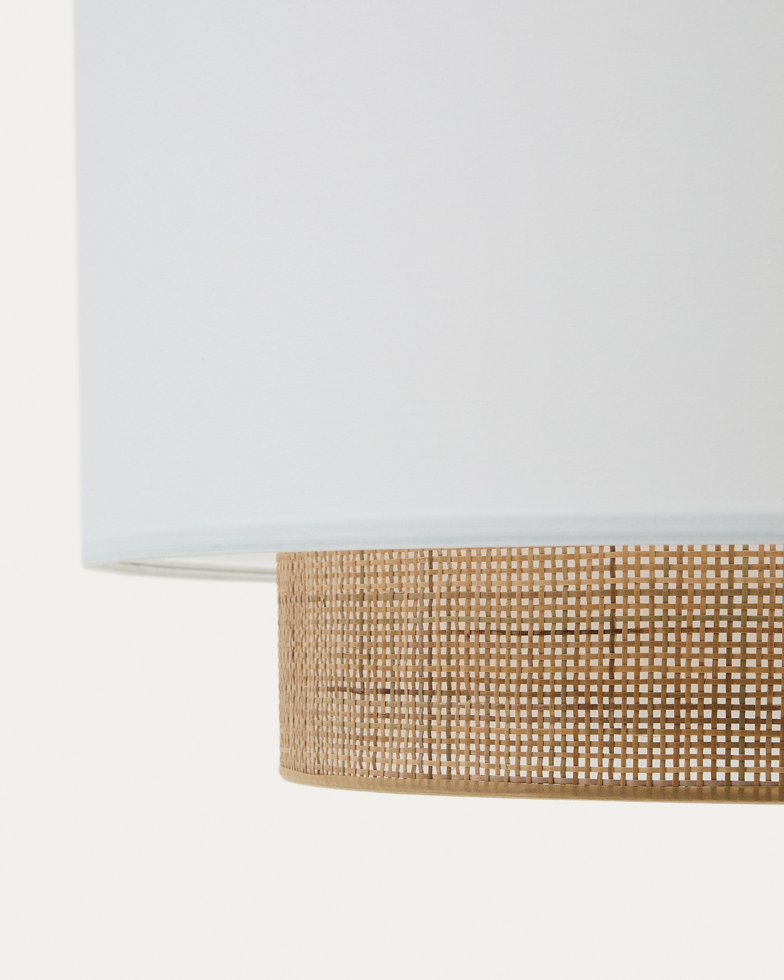 Erna Плафон из бамбука с натуральной белой отделкой Ø 60 см La Forma (ex Julia Grup)