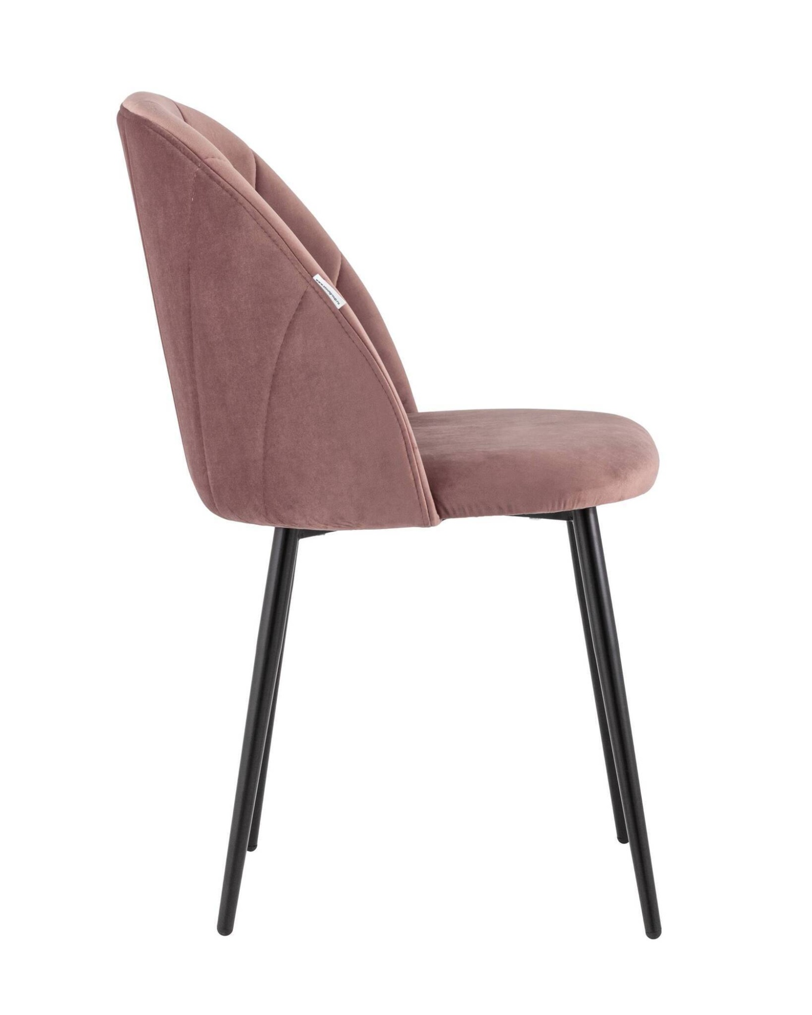 Стул Логан велюр пыльно-розовый Stool Group