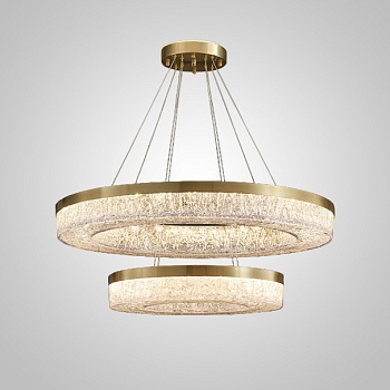 Кольцевая люстра OLAGUS А Brass by ImperiumLoft