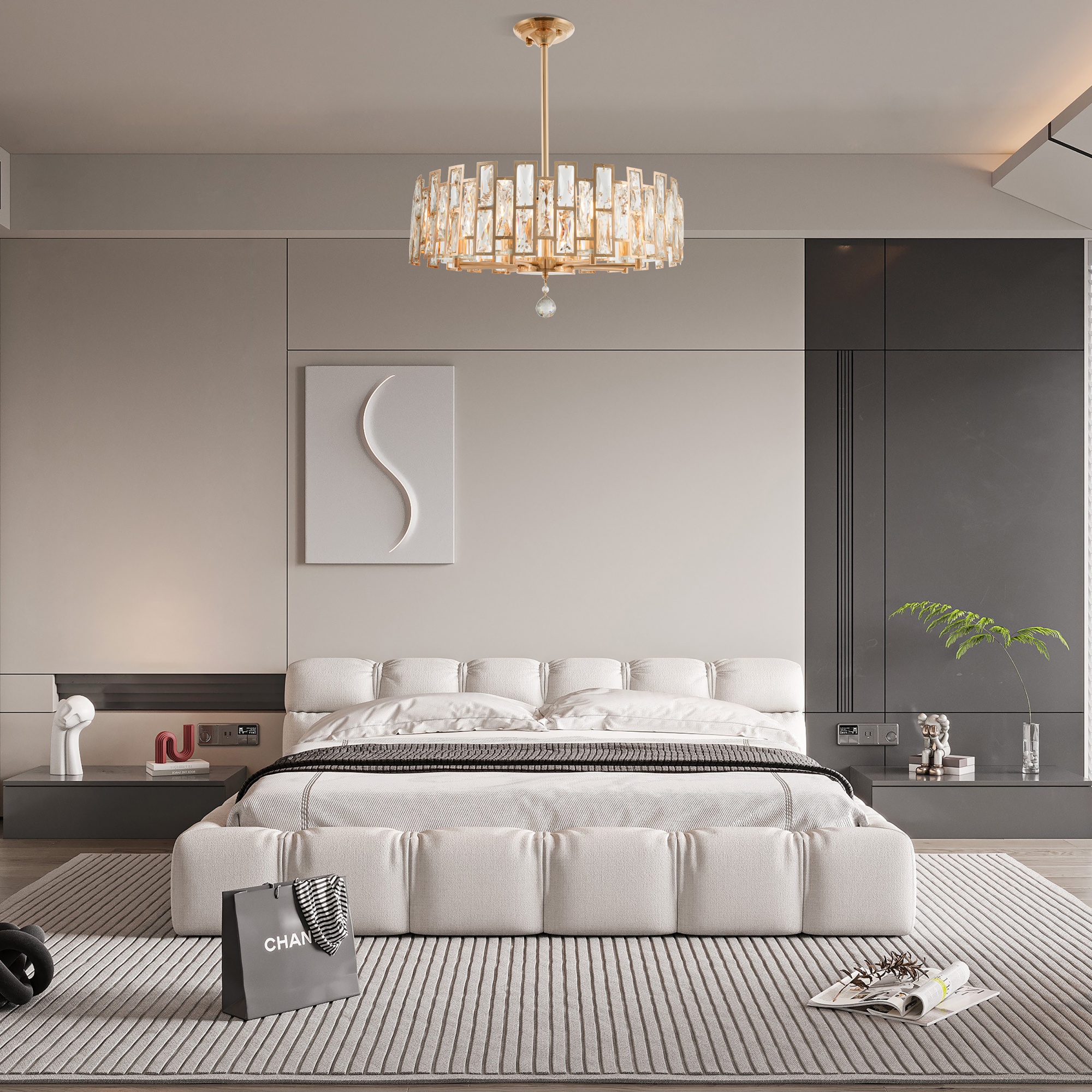 Люстра 374209/8/350/560 GD Arte Milano