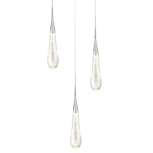 Подвесной светильник  Delight Collection Pour 3 silver
