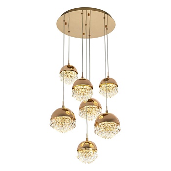 Каскадная люстра MODELUX ML.2210.7 GD