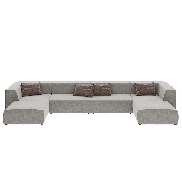Мягкая зона Infinity Malibu Grey 434 см KARE 86052