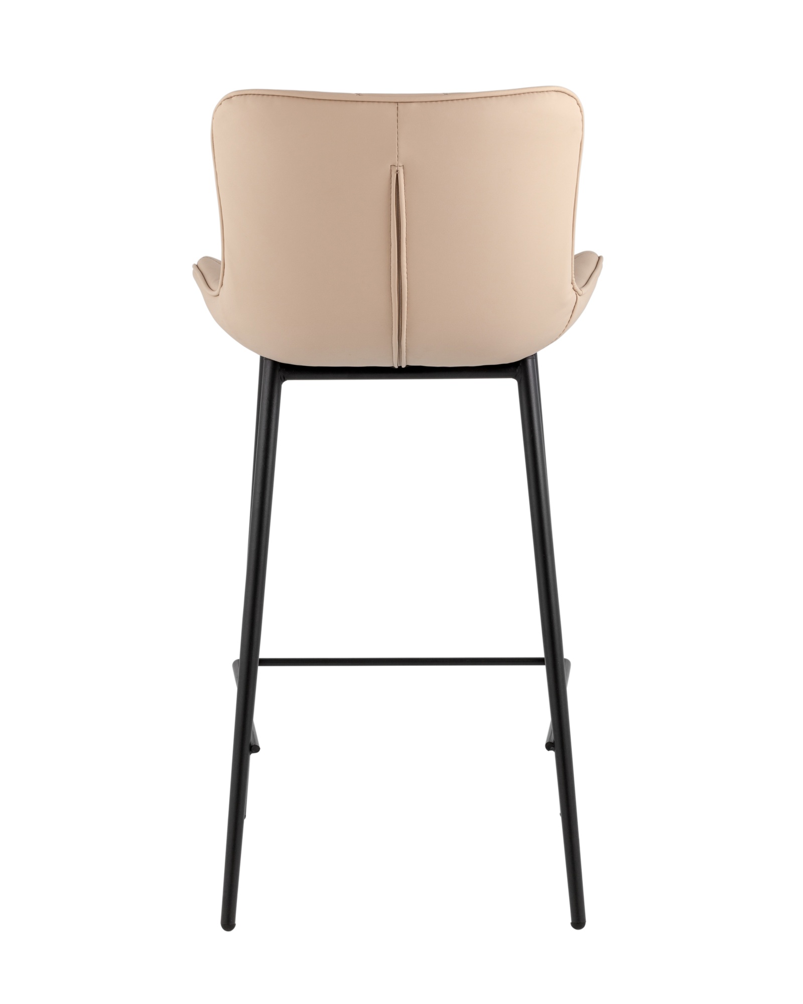 Стул барный Vault экокожа бежевый Stool Group