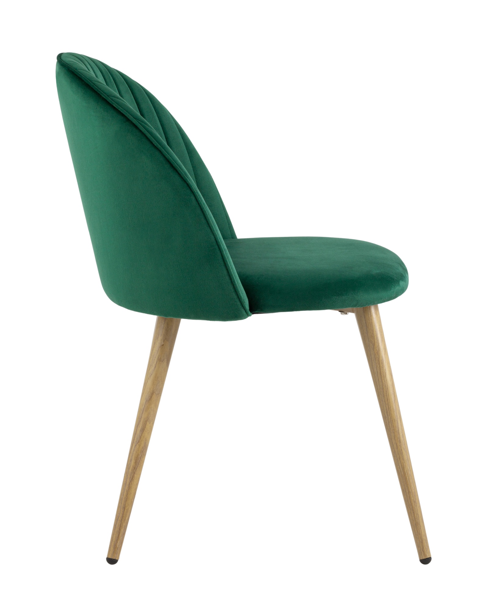 Стул Лион Страйпс велюр зеленый Stool Group