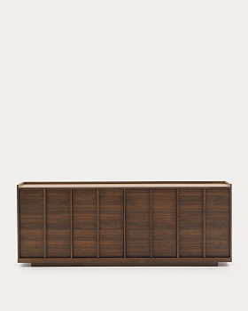 Onix Сервант с ореховым шпоном в темной отделке 200 x 80 см La Forma (ex Julia Grup)