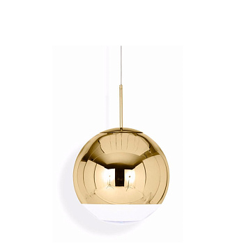 Подвесной светильник Mirror Ball Gold D20 by ImperiumLoft