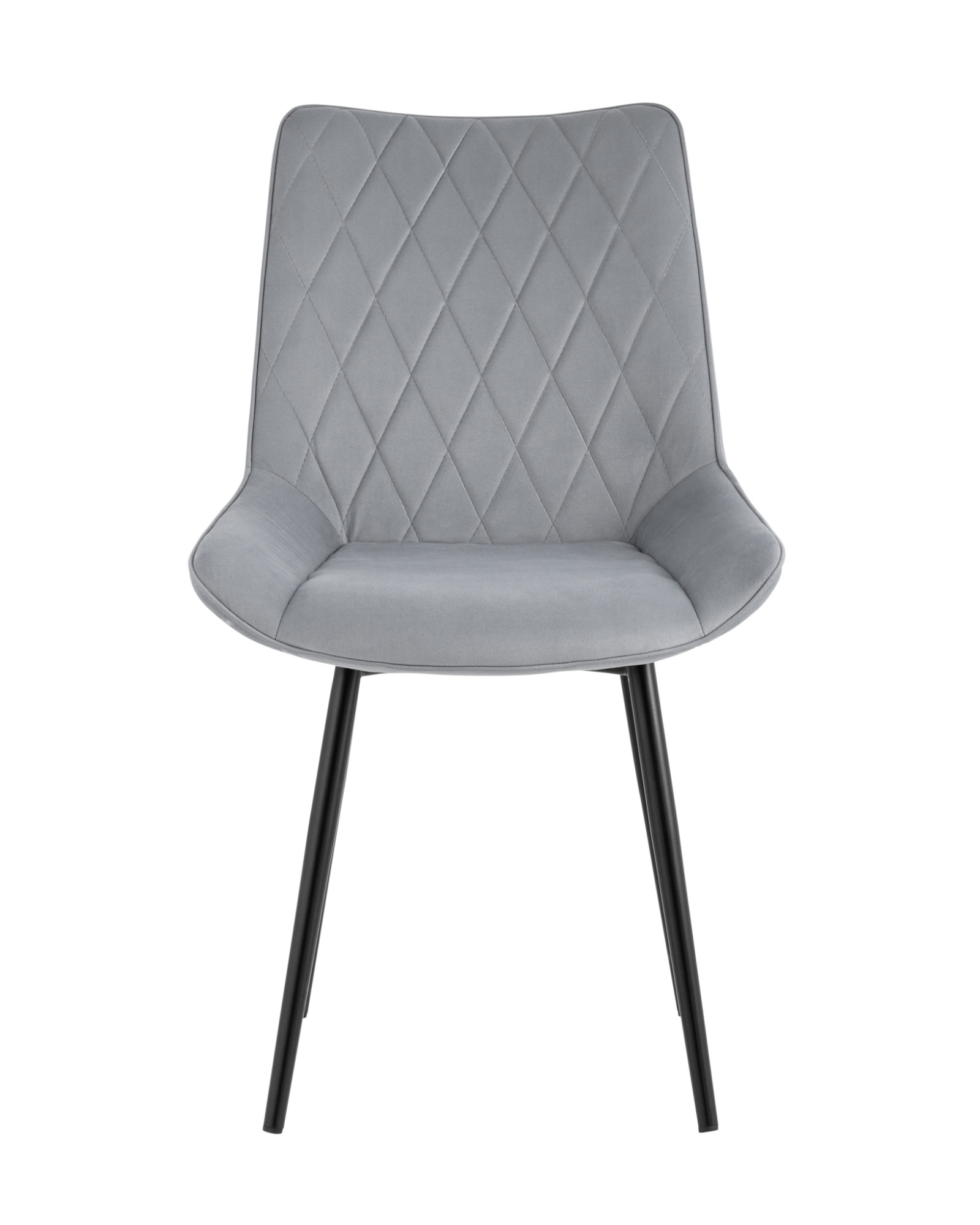 Стул Дарвин велюр серый Stool Group