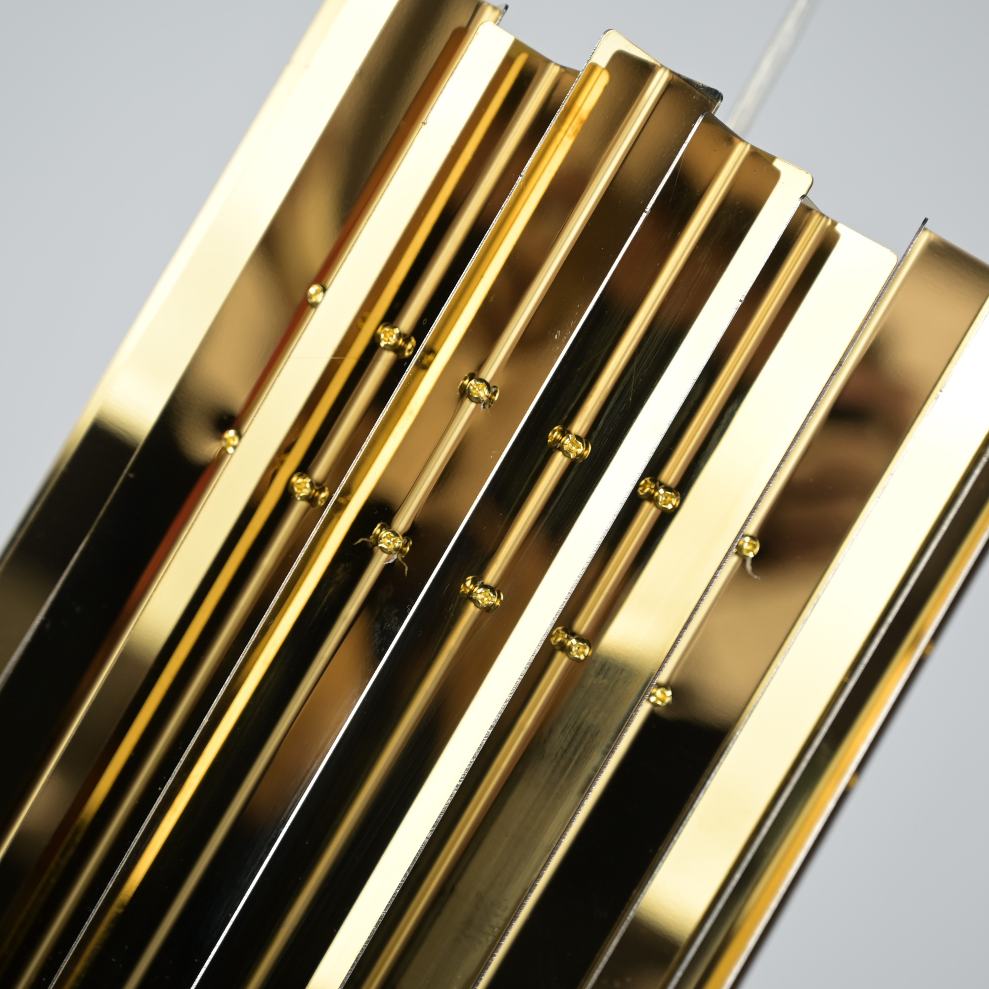 Подвесной Светильник Tom Kirk Facet Pendant Gold By Imperiumloft