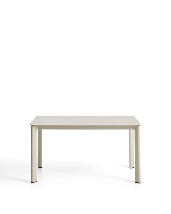 Уличный стол Anafi с бежевой столешницей из спеченного камня, 140 x 80 см La Forma 482161