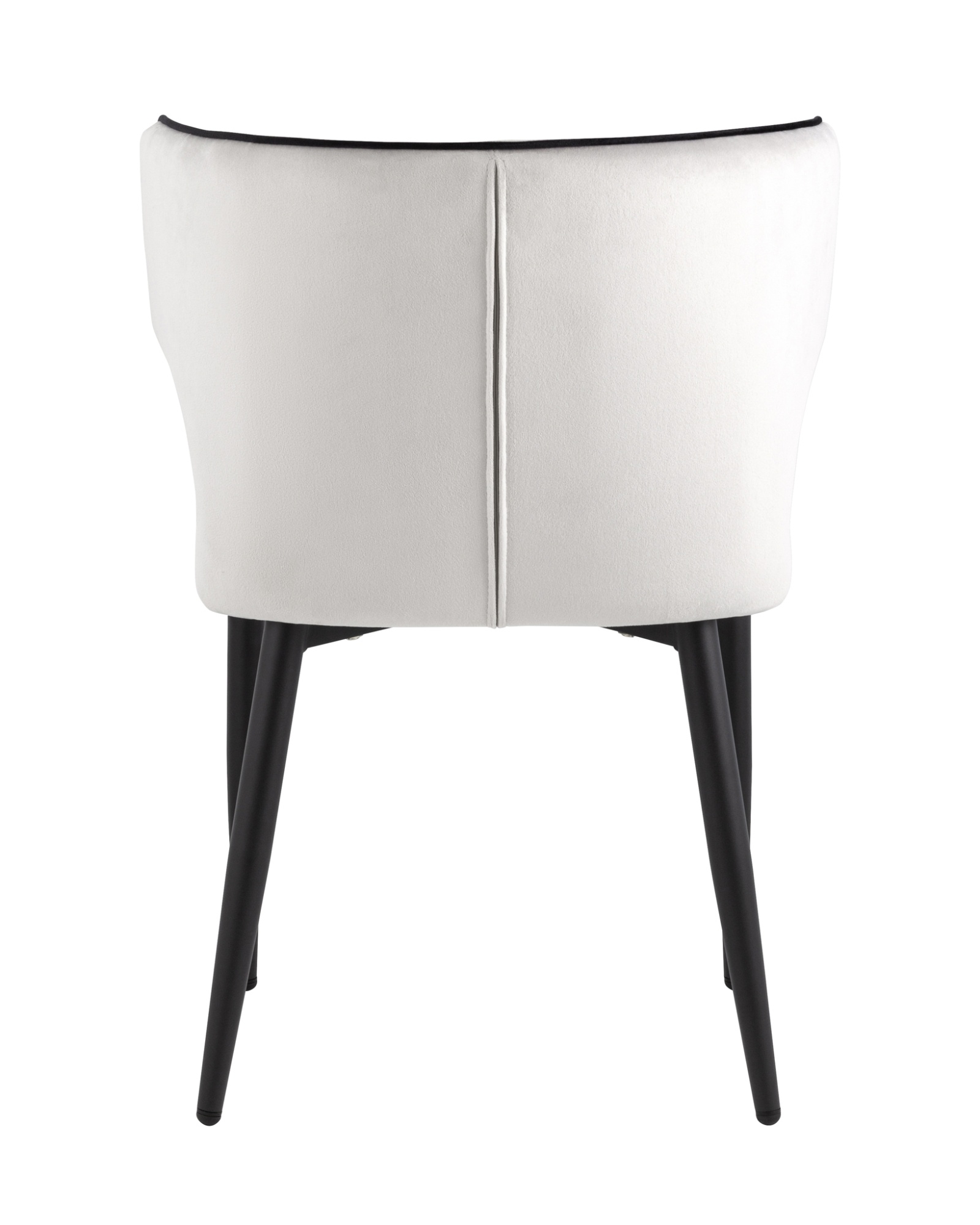 Стул Матео с кантом велюр светло-серый Stool Group