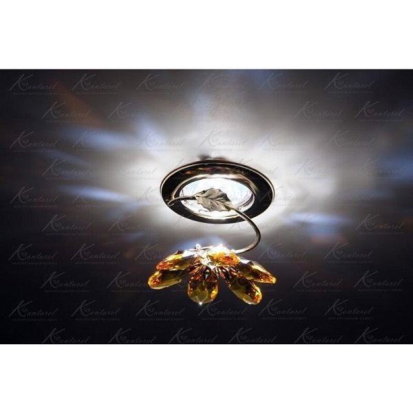 Встраиваемый светильник Kantarel BLOSSOM CD 015.3.2/7 topaz