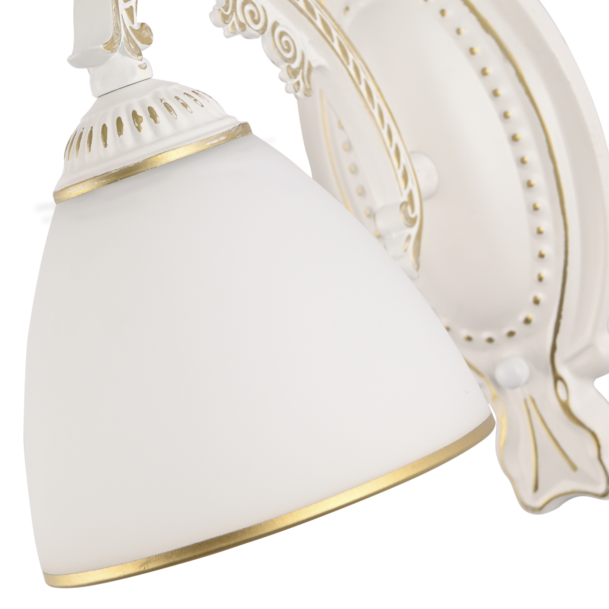 Бра с плафонами 340837/1W WT+G Arte Milano