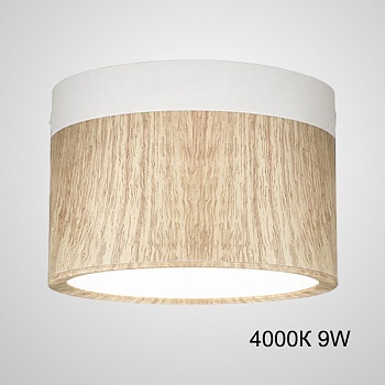 Точечный светильник FOG WOOD D11 White 4000К 9W by ImperiumLoft