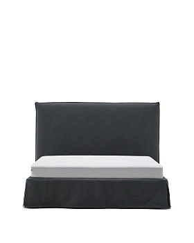 Jaira Кровать антрацитового цвета со съемным чехлом для матраса размером 160 х 200 La Forma (ex Julia Grup)