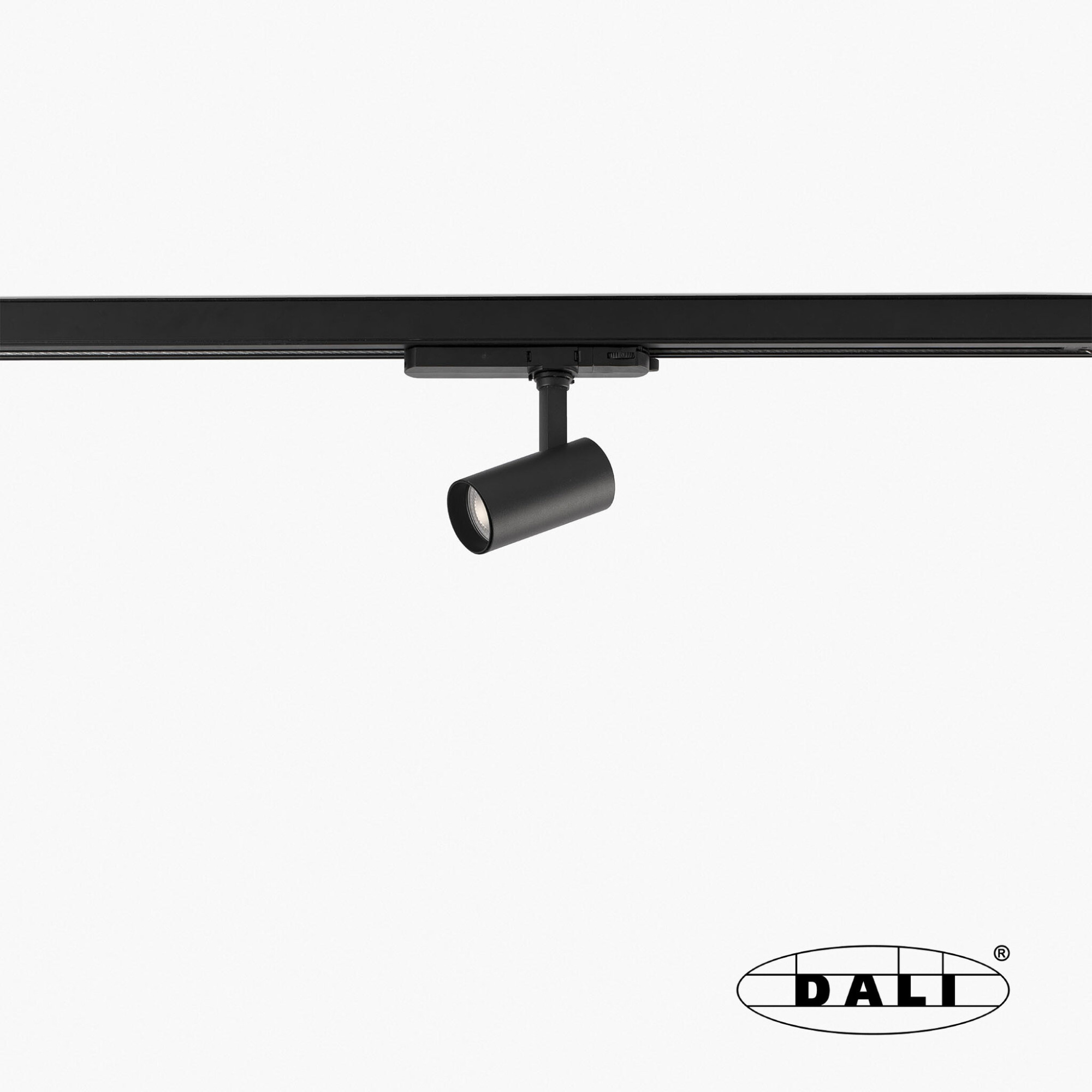 FOST Трековый светильник Ш50 15W черный 20° 3000K CRI97 DALI Faro