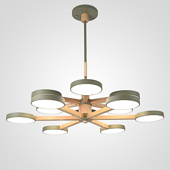 Подвесная люстра TURNA DBL L12 Hacks by ImperiumLoft