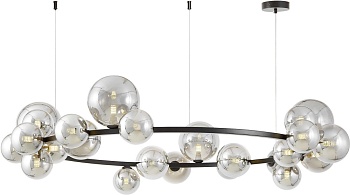 Подвесной светильник Lumina Deco LDP 7033-24 BK+GY