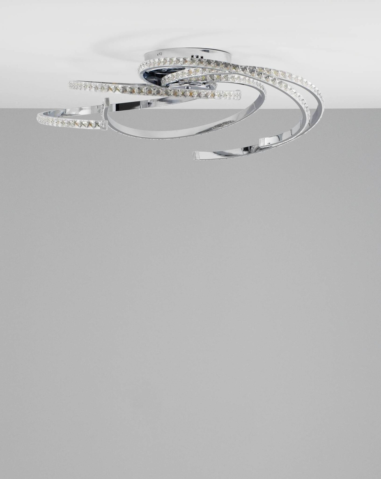 Светодиодная потолочная люстра с пультом Moderli V2785-CL Ello LED 170W