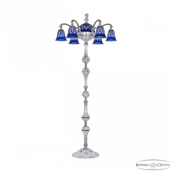 Торшер бронзовый 72009TP/6/175 NW P2 D Clear-Blue/H-1I FA1S