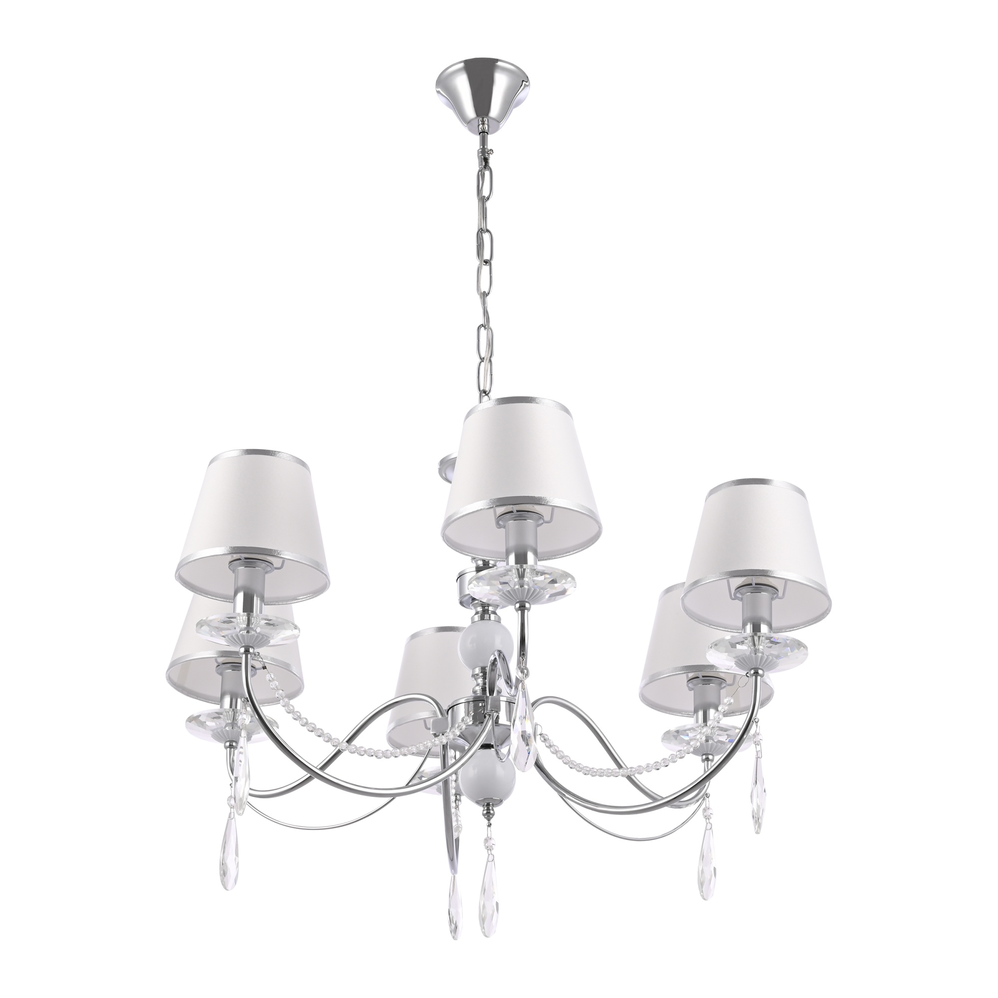 Люстра 342109/6 CR+LWT Arte Milano