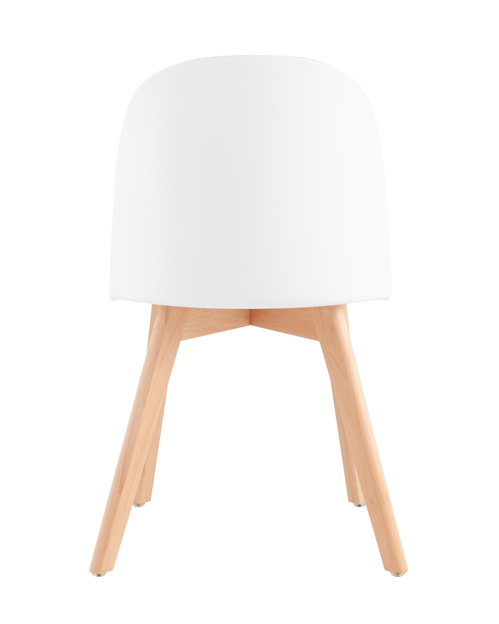 Стул Fog с подушкой белый деревянные ножки Stool Group