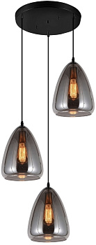 Подвесной светильник Lumina Deco LDP 6841-3 GY