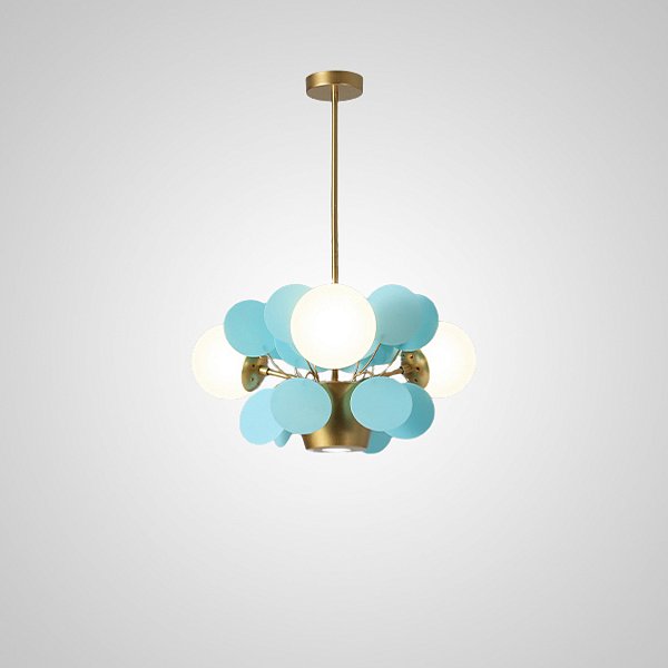 Потолочный светильник MATISSE CH L4 Blue by ImperiumLoft