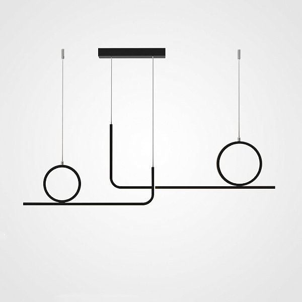 Подвесной светильник SIGRID L90 Black by ImperiumLoft