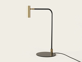 Настольная лампа Maho черный - латунь Aromas del Campo