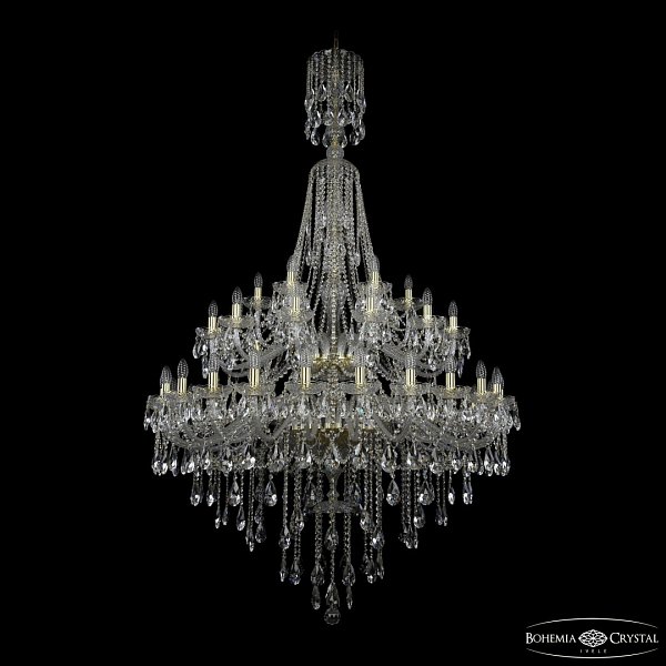 Люстра хрустальная 1415/24+12+6/460/XL-213/2d G