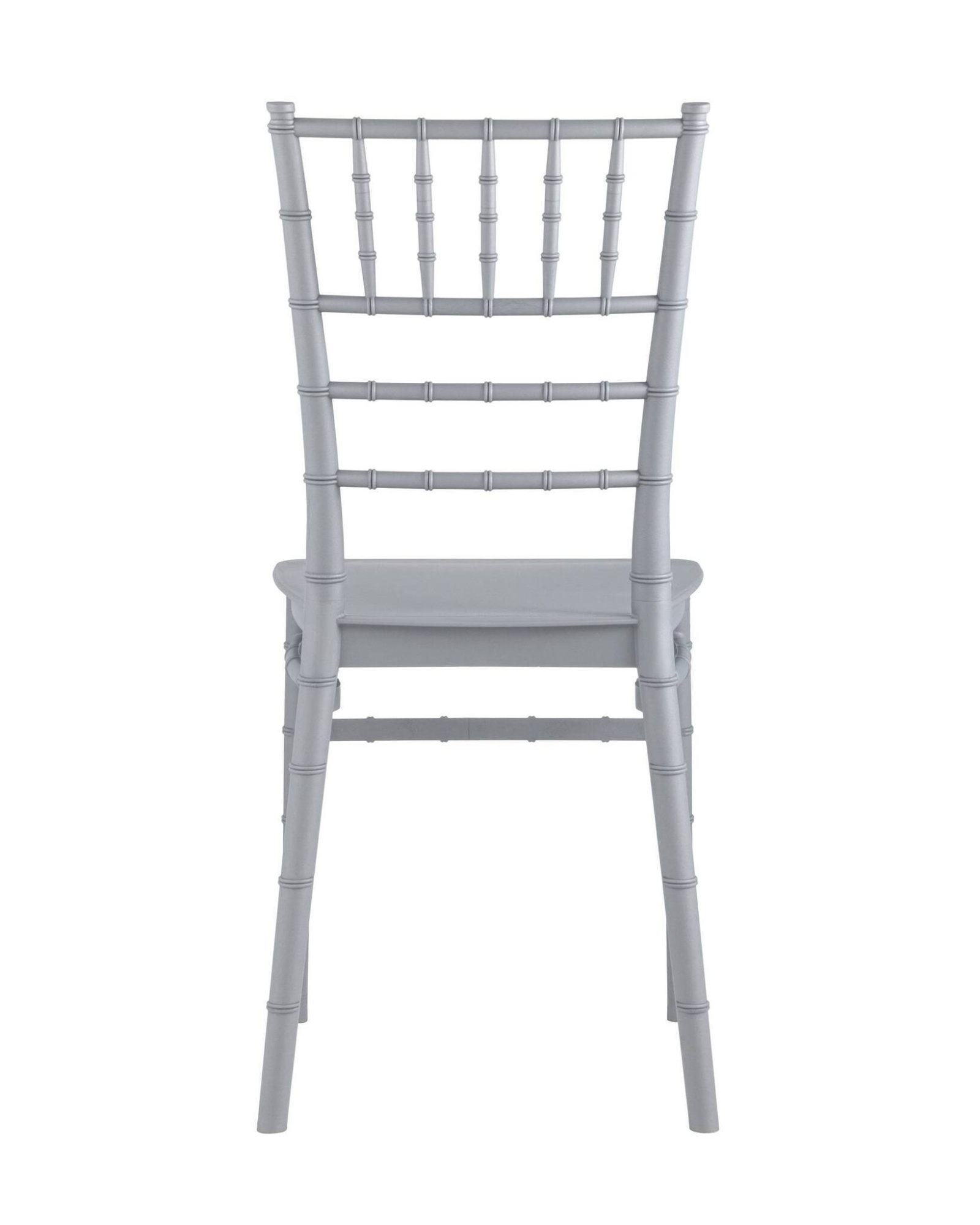 Стул Chiavari (Кьявари) пластик серебряный Stool Group
