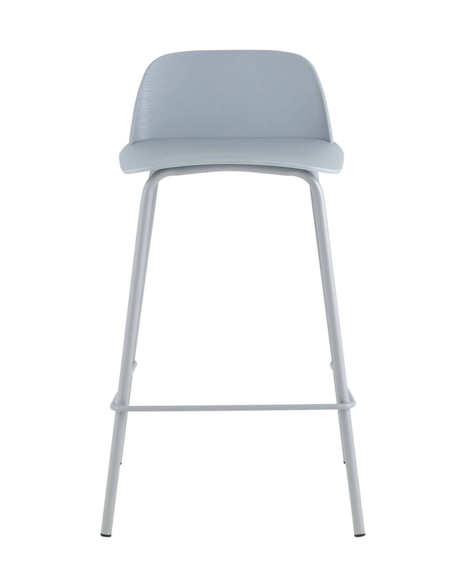 Стул полубарный Mist серо-голубой Stool Group