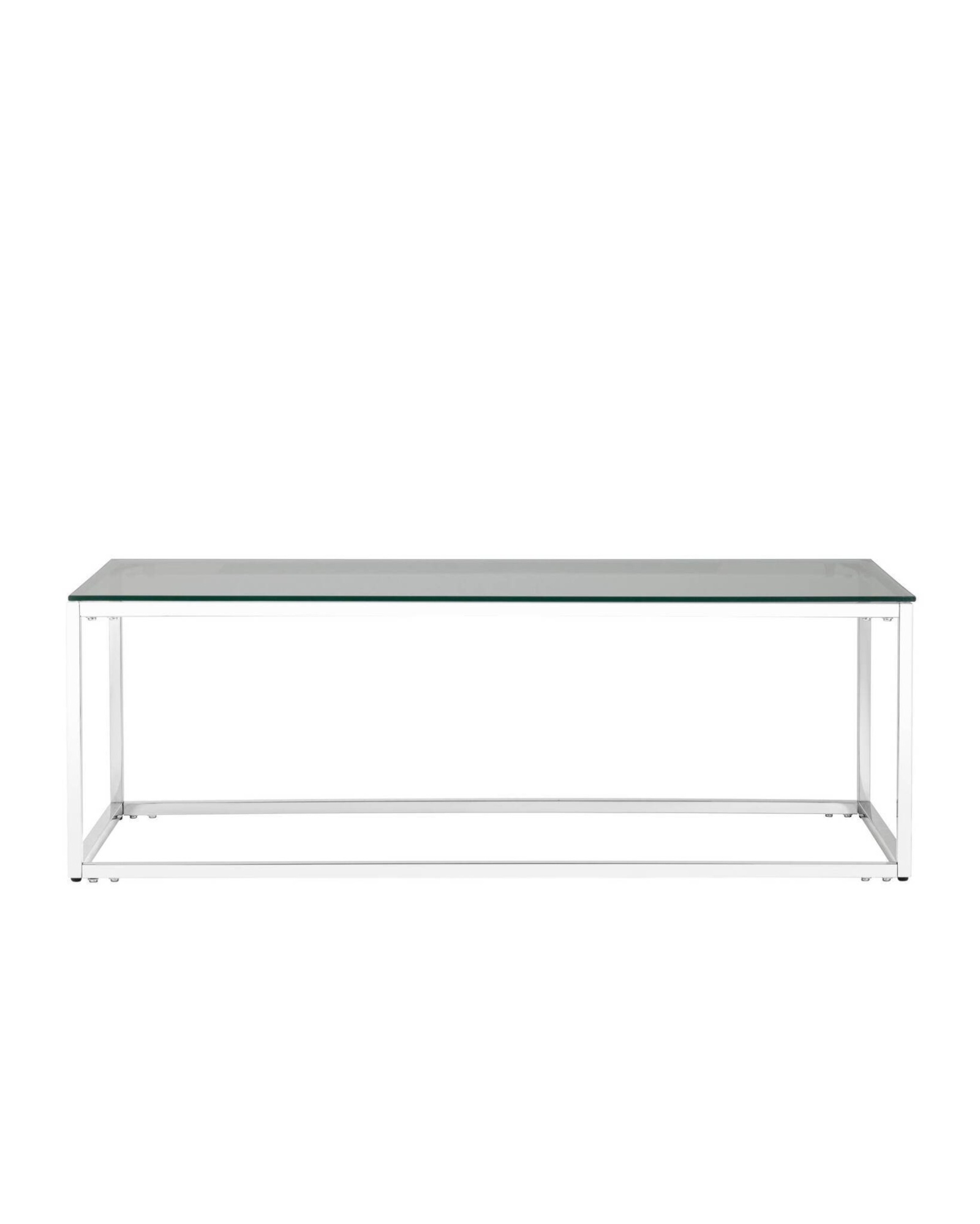 Журнальный стол 120*60 ТАУН серебро Stool Group