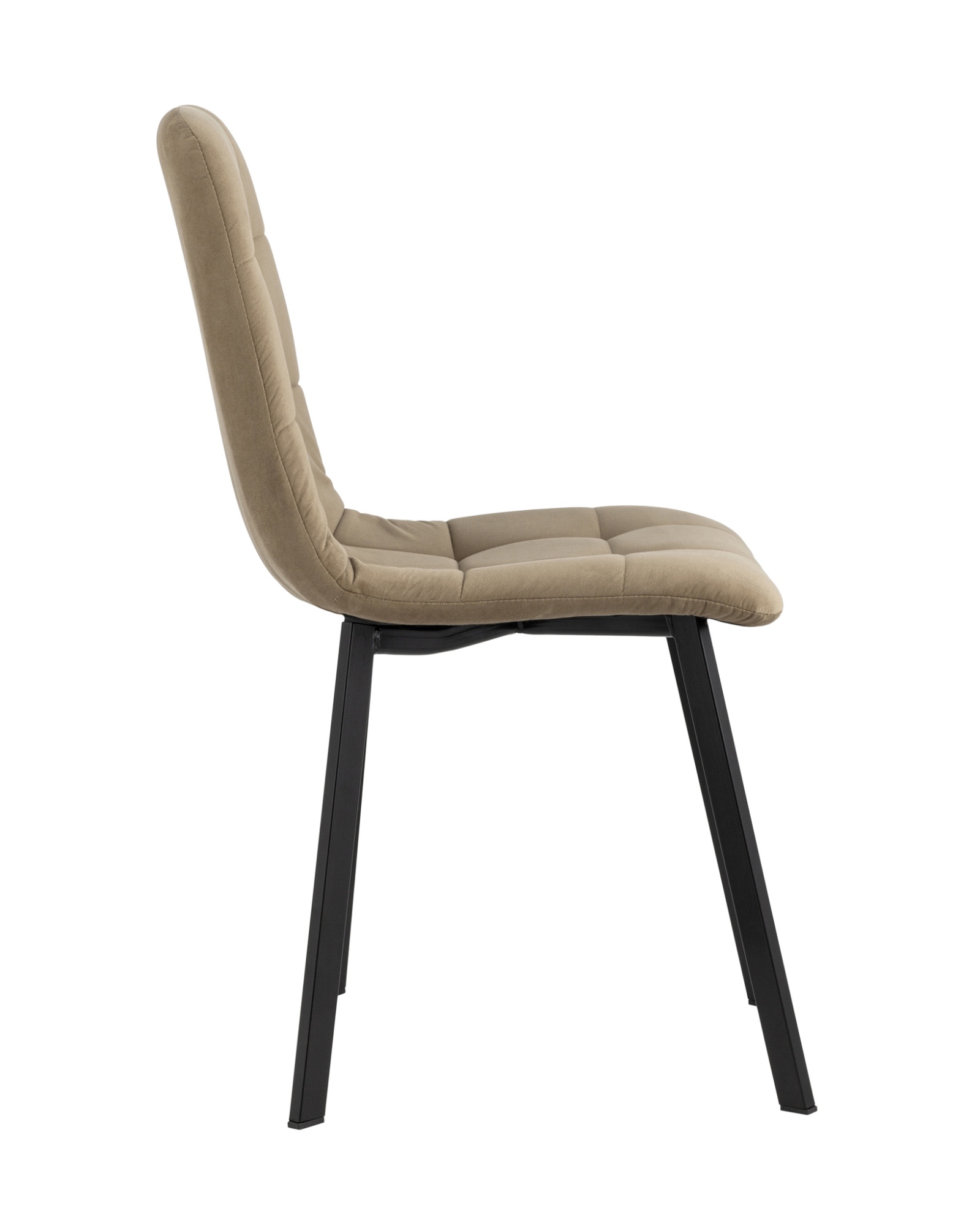 Стул Oliver Square велюр капучино Stool Group