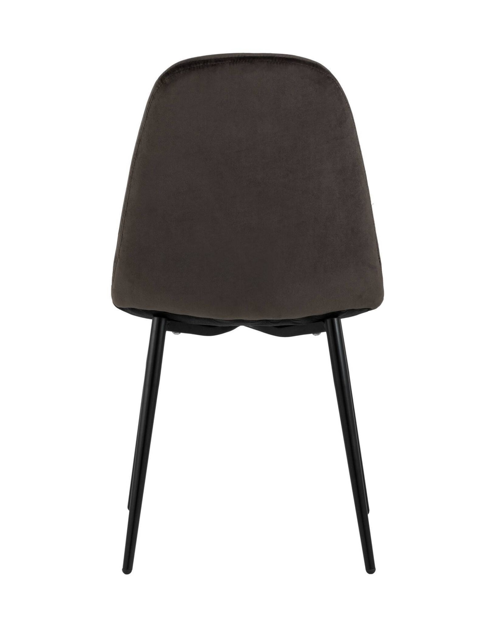 Стул Норман велюр темно-коричневый Stool Group